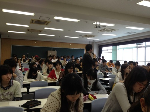 2012.5.7. 芸術・文化環境論　神戸芸術工科大学谷口先生のゲスト講演