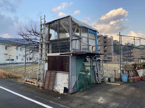 20260124福岡市南区のブリコラージュ二階建て小屋