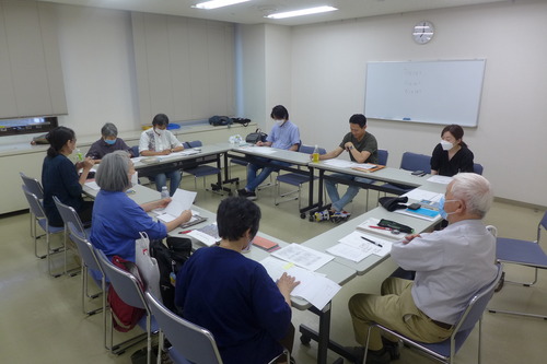 2023年6月17日（土）夜、「福岡・尹東柱の詩を読む会」出席in福岡市あいれふ（健康増進センター）