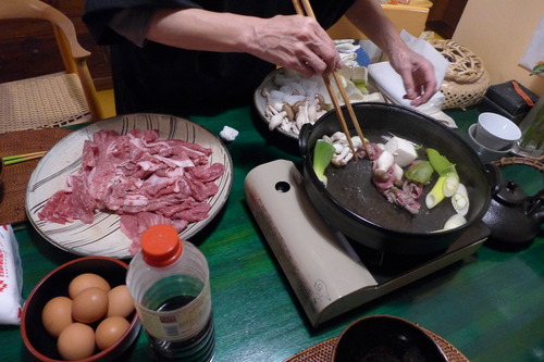 2024（令和6）年辰年元旦、早めの夕食を楽しんでいたら・・・