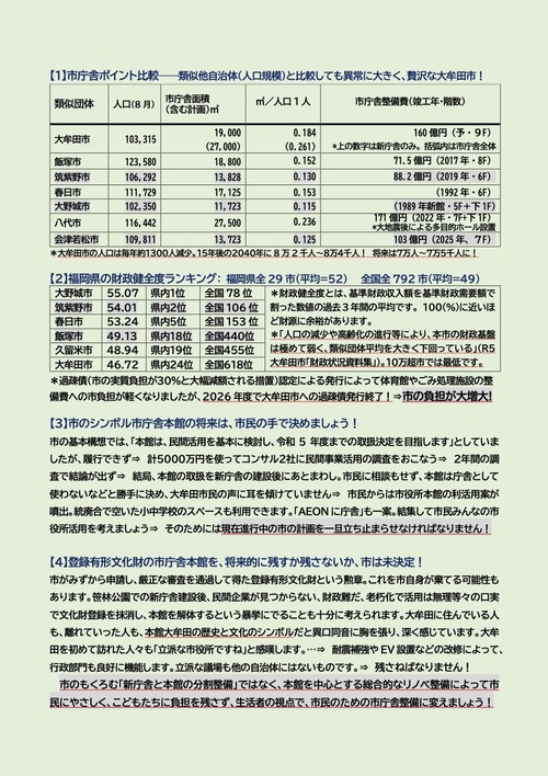 大牟田市役所本庁舎保存チラシ１のウラ（正）