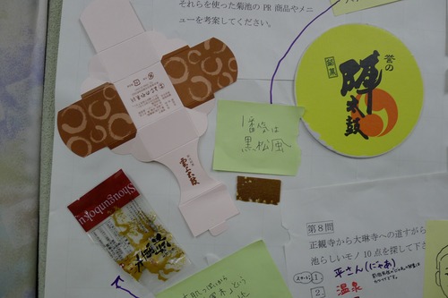 菊池高校生が歩く！歩く！！第３回「菊池千年風土時空探検隊ワークショップー宝物ハッケンまち歩き」