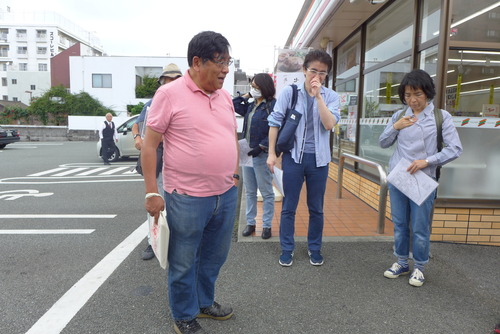 20190616、2016年熊本地震で大きな被災を受けた新町・古町を踏査！
