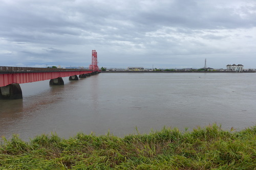 20250910筑後川河口にて深呼吸