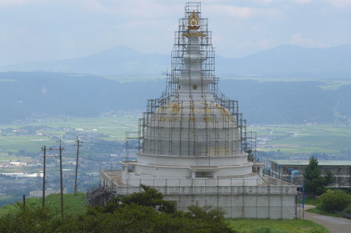20240814阿蘇仙酔峡仏舎利塔の現況！