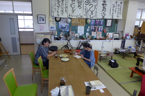 20250920瀧下珠美さん藤原馨さんアルティザン女子、竹田市民公開講座のプログラムへシュタイナークラスin竹田の打ち合わせ展開！