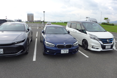 20251016敢えて深夜帰路を考え北九州空港より羽田空港へ上京！広大な駐車場に唖然！！