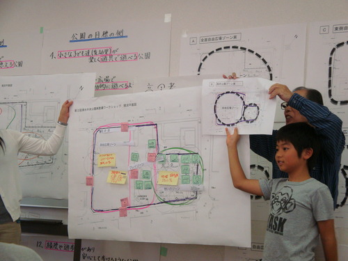 清水中央公園再整備ワークショップ第２回目2012.10.13