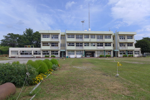 20250808大分市野津原のななせアートスタジオ（旧野津原中部小学校）に立ち寄り