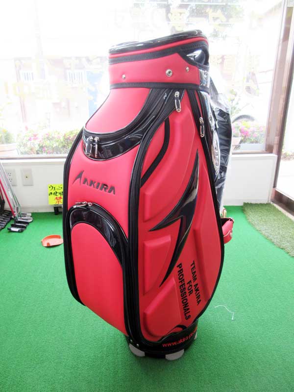 AKIRA ゴルフバッグ ブラック/レッド 製品情報 | AKIRA | アキラ