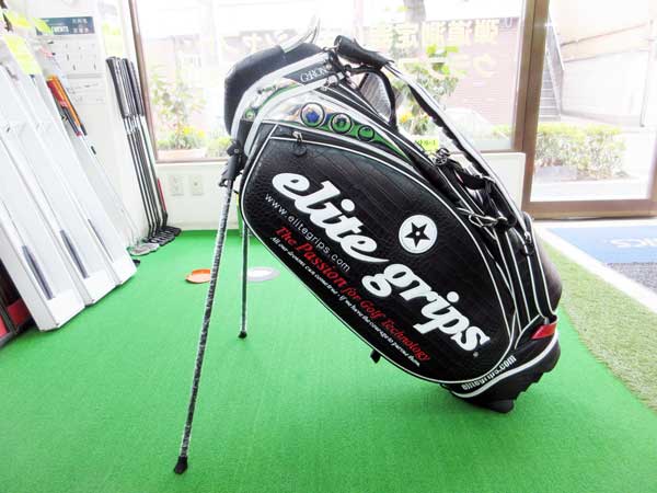 ☆elite grips（エリートグリップ）数量限定スタンド式キャディバッグ 