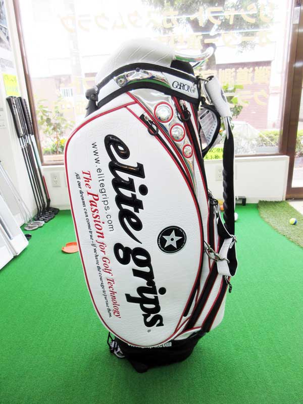 ☆elite grips（エリートグリップ）数量限定スタンド式キャディバッグ