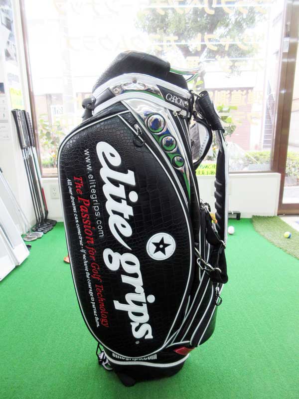 エリートグリップ　数量限定　キャディバッグ　スタンド式　3点式　クロコダイル エリートグリップ 数量限定 キャディバッグ スタンド式 3点式