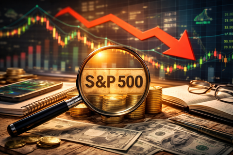 【S&P500】放置でいいと言われても、下がると普通に気になるんだがｗｗｗ