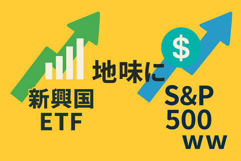 【衝撃】新興国ETF、地味にS&P500超えてて草ｗｗ