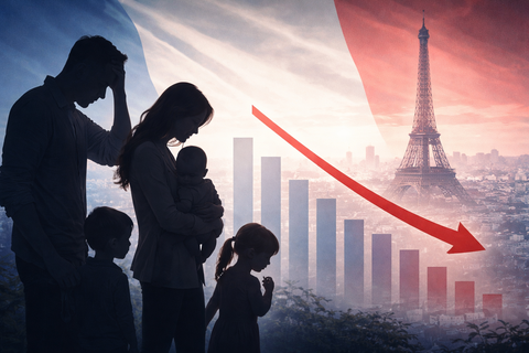 【悲報】フランスさん、出生率が急降下してガチでヤバいことになるｗｗｗｗｗ