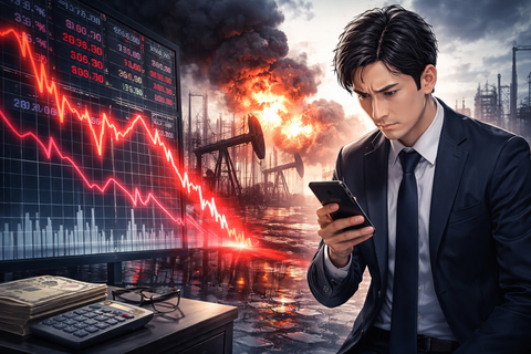 【速報】中東リスク再燃で世界同時株安ｗｗｗ NISA民の胃が限界突破へ