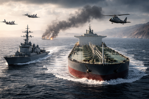 【株クラ警戒】トランプ「海空軍は消した」→次はホルムズ“タンカー護衛”で原油相場が荒れる予感