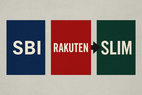 【比較】SBI vs 楽天 vs Slim → “信託報酬0.01％差”の最終決戦ｗ