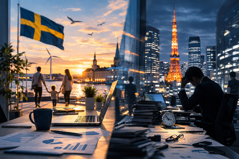 【朗報】スウェーデン「労働時間短いです」→GDP日本の1.37倍で草ｗｗｗ