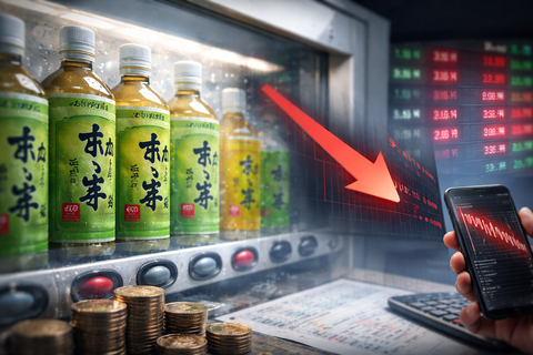 【速報】伊藤園ショック到来！？とんでもない悪材料が噴出してしまう