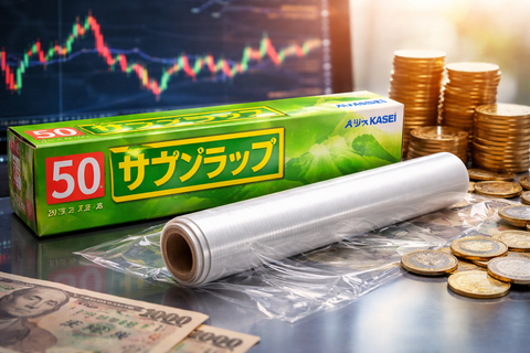 【投資家騒然】旭化成、サランラップ値上げ…これ地味に株価材料じゃね？