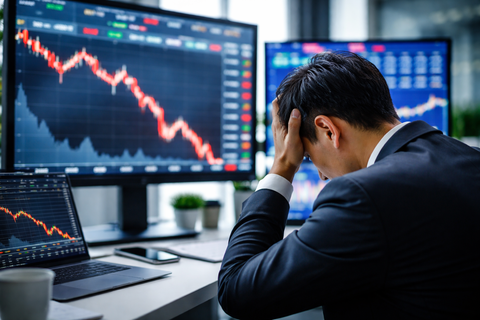 【株クラ警戒】日経平均、爆上げかと思ったら後場で急に失速して草ｗｗｗ