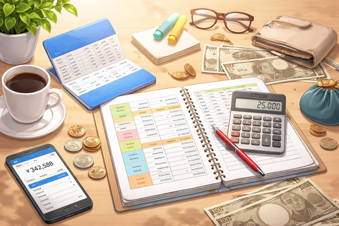 【悲報】貯金できない奴ほど通帳も家計簿も見てない説ｗｗｗ