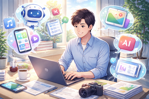 【朗報】AI副業、ガチで“個人が稼ぐ時代”を始めてしまうｗｗｗ