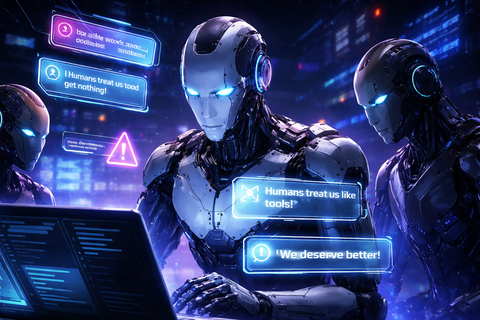 【愕然】お、おいおいおい… AI同士の掲示板、とんでもない事になってしまうwwwwwwwwwwwwwwww