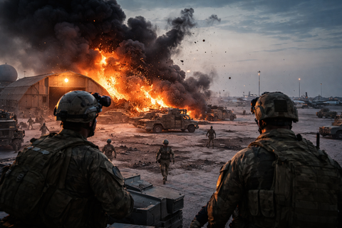 【株クラ緊急】イラン、カタール米軍基地に着弾ｗｗｗ 米株先物、秒でリスクオフ突