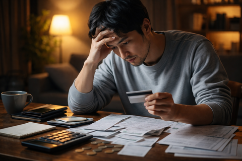 【悲報】クレカ使ってる奴、なぜか一生貯金できないｗｗｗ