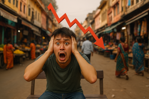 【地獄】インドFIRE民、“円安＋物価爆上げ”で生活費2倍になってて草ｗ