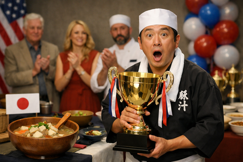 【唖然】日本の豚汁職人、米国のスープ大会に出た結果→これwwwwwwwwwww