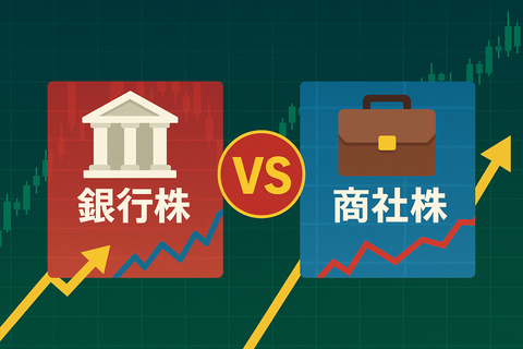 【決着】銀行株と商社株、“金利上昇相場の真の勝者”がコレｗｗ