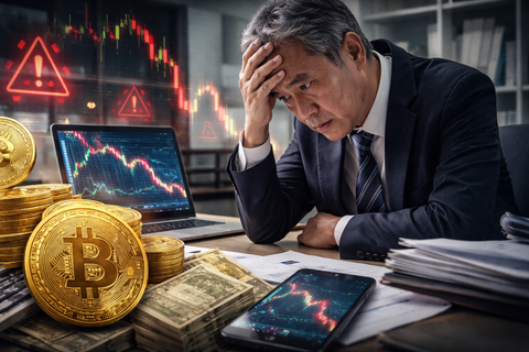 【悲報】59歳会社員さん、暗号資産1億円超を騙し取られてしまう…