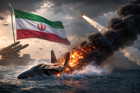 【うわあああ】イラン、ついに米軍戦闘機まで落としてしまうｗｗｗｗｗ