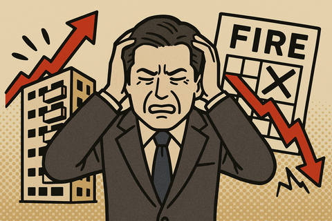 【崩壊】金利＋空室でWパンチ、“不動産FIRE”勢が詰んだ件