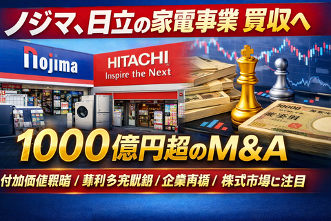 【速報】株価暴騰！？ノジマ、衝撃発表wwwwwwwwwwww