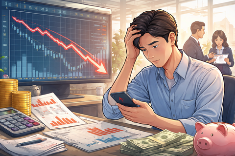 【悲報】景気後退来たら株どうなるの？←NISA民が一番聞きたいやつｗｗｗ