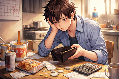 【悲報】給料日まであと2日ワイ、ガチで生き残れる気がしないｗｗｗ