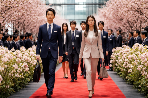 【動画】伊藤忠商事の入社式、強者男性と強者女性しかいなくて草ｗｗｗｗｗ