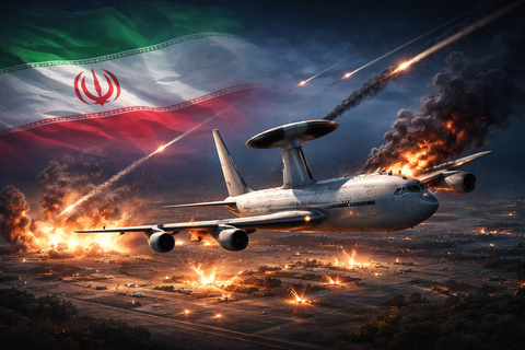 【投資家騒然】これマジ！？イラン、米早期警戒機にダメージ報道…これ原油高と防衛株のターン来るだろｗｗｗ