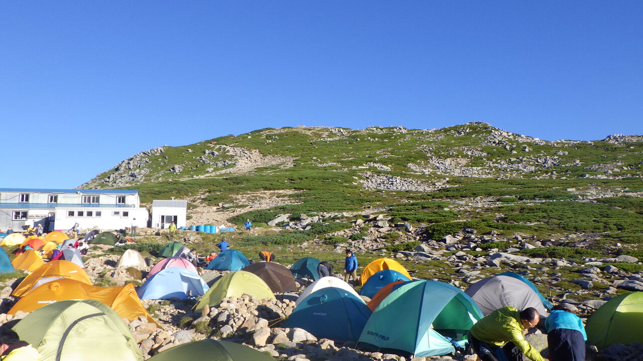 木曽駒ケ岳 渓山紀