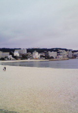 きれいな白良浜