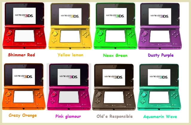 【妄想カラー】3DS本体にこんなカラーバリエーションがあったらいいな « 3DSチャンネル « ゲーム雑記帖チャンネル « ケケのチャンネル