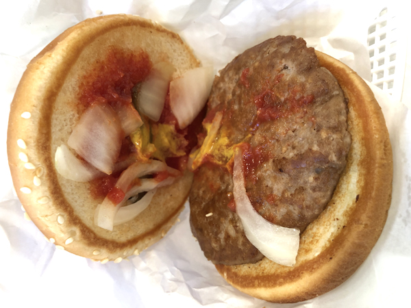 ハンバーガー中身