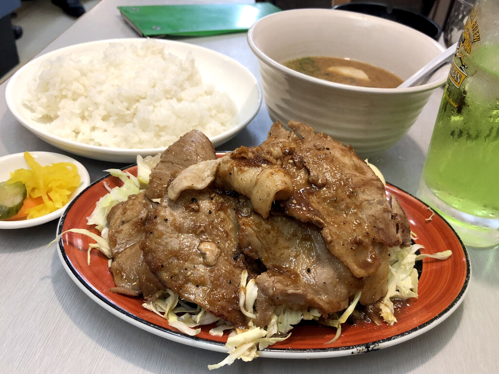 生姜焼き定食