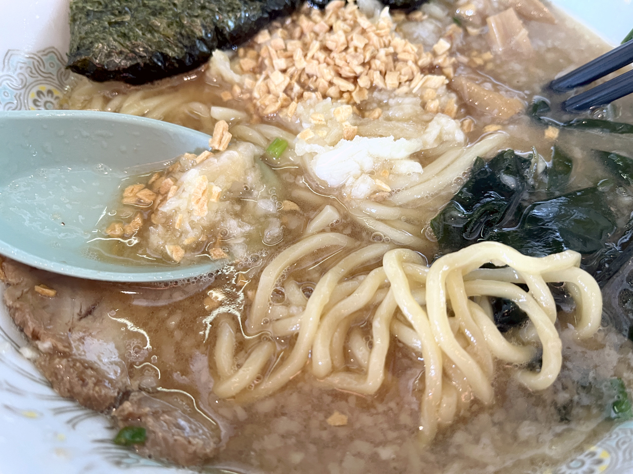 スタミナにんにくラーメンUP