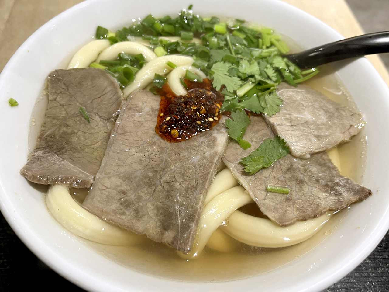 ラーメン上から